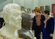 Personal exhibition of works by artists Yarmammedovs in Ashgabat