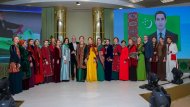 A show of women's clothing from leading national designers took place at the Ashgabat Fashion House