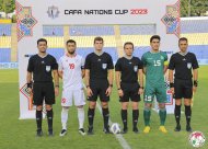 Türkmenistanyň milli ýygyndysy CAFA Nation's Cup-2023-iň Täjigistana garşy oýnunda deňme-deň oýnady