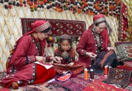 The creative competition “Turkmen art of embroidery - national heritage” has ended in Turkmenistan