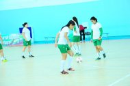 Photo report: Teams from Ashgabat and Ahal played in the final of the Futsal Cup of Turkmenistan among women's teams