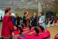 A show of women's clothing from leading national designers took place at the Ashgabat Fashion House