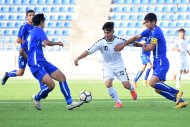 Фоторепортаж: Сборная Туркменистана по футболу на чемпионате CAFA (U-16) в Таджикистане