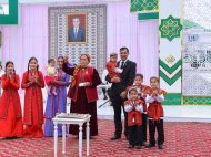 Photos: Delivery of keys to new apartments to large families of Turkmenistan