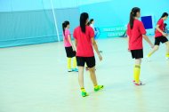 Photo report: Teams from Ashgabat and Ahal played in the final of the Futsal Cup of Turkmenistan among women's teams