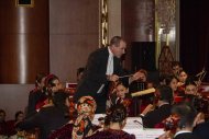 Concert with the participation of the Italian composer and conductor Claudio Vandelli took place in Ashgabat