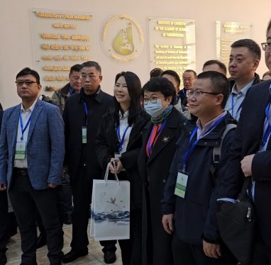 A group of scientists from China visited the Institute of Chemistry of the Academy of Sciences of Turkmenistan