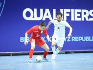 2022 AFC Futsal Asian Cup qualification match: Kyrgyzstan — Turkmenistan