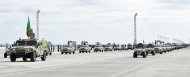 Photos: Military parade in honor of the 30th anniversary of independence of Turkmenistan