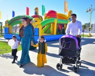 Photoreport from the opening of the children's entertainment center in Lebap