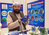 An exhibition of Afghan goods continues in Ashgabat