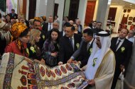 Photo report: The Iternational exhibition «Turkmen Carpets - Decoration of the World»