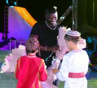 Photoreport: Akon, Dr. Alban, Emin and other foreign stars performed at a concert in Turkmenistan