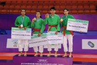 Photo report: 8 medals Turkmen wrestlers won at Asian Kurash Championship in Hangzhou