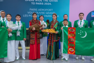 Olympic Spirit in Paris: A Warm Welcome for the Turkmenistan Team on French Soil