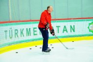 Photo report: Training of the Turkmenistan national ice hockey team led by Sergei Nemchinov