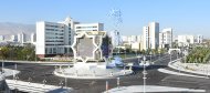 Photoreport: Ashgabat decorated a complex of new road and transport infrastructure with a monument 