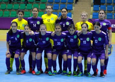 Photo report: Women's Futsal Team of Turkmenistan at the CAFA Championship (U-19) in Tajikistan