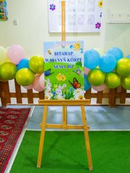 A drawing competition was held in the Ashgabat kindergarten 