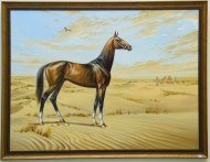 Exhibition-competition in honor of the Ahal-Teke Horse holiday  in Ashgabat