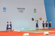 Fotoreportaž: Olimpiýa medalynyň eýesi Polina Gurýewa we tälimçilerine döwlet sylaglarynyň gowşurylyş dabarasy