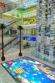 Photos: Interior of the Ashgabat Shopping and Entertainment Center