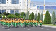 Photo report: A massive bike ride in honor of World Bicycle Day took place in Ashgabat