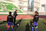 Photo report: Master-class of football players Artur Gevorkyan and Amir Gurbani for the children's FC Dostluk