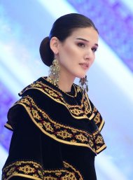 Exhibition of the shopping complex dedicated to the Day of the Turkmen Carpet in Ashgabat