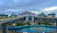 Photos: Opening of the Ashgabat Shopping and Entertainment Center 