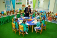 A drawing competition was held in the Ashgabat kindergarten 