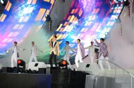 Photoreport: Akon, Dr. Alban, Emin and other foreign stars performed at a concert in Turkmenistan