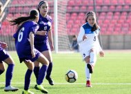 Fotoreportaž: Türkmenistanyň futbol boýunça zenanlar olimpiýa ýygyndysy CAFA ― 2019 (U-23) ýaryşynda