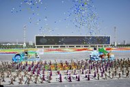 Parade in honor of the 31st anniversary of the independence of Turkmenistan was held in Turkmenistan