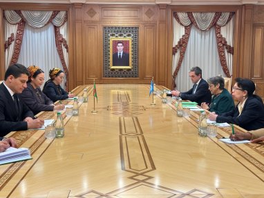 Chairperson of the Mejlis of Turkmenistan met with the UN Deputy Secretary-General