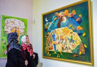 An exhibition of artists from Iran and Turkmenistan has opened in Ashgabat