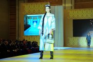 Photoreport: Fashion show of Uzbek clothes from the Sharq Liboslari design center in Turkmenistan