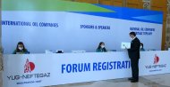 The first day of the International Oil and Gas Forum OGT-2022 in Ashgabat