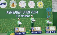 Фоторепортаж с церемонии закрытия турнира Ashgabat Open 2024 по теннису