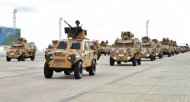 Photos: Military parade in honor of the 30th anniversary of independence of Turkmenistan