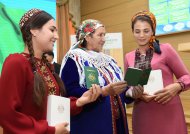 1530 people solemnly received the passport of a citizen of Turkmenistan