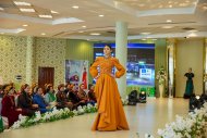 A show of women's clothing from leading national designers took place at the Ashgabat Fashion House