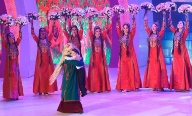 Photos: Concert in honor of International Women's Day in Turkmenistan