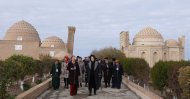 Participants of the Turkmen-Uzbek Friendship Festival visited the monuments of Kunyaurgench