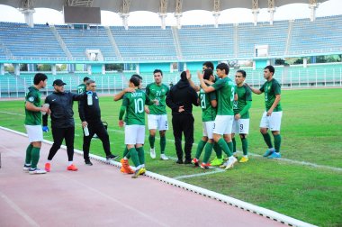 Fotoreportaž: Türkmenistanyň kubogy — 2019-yň 1/2 finalynda «Ahal» «Köpetdagy» ýeňmegi başardy