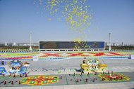 Parade in honor of the 31st anniversary of the independence of Turkmenistan was held in Turkmenistan