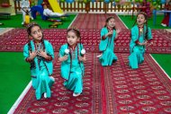 A drawing competition was held in the Ashgabat kindergarten 