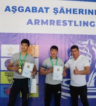 Fotoreportaž: Armrestling boýunça Aşgabadyň çempionaty geçirildi