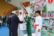 Fotoreportaž: Türkmenistanyň Karate boýunça Kubogy 2019-yň ýeňijileri sylaglanyldy