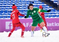 Fotoreportaž: Türkmenistanyň futbol boýunça zenanlar olimpiýa ýygyndysy CAFA ― 2019 (U-23) ýaryşynda